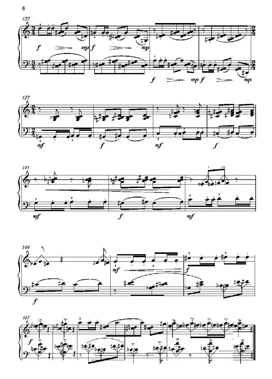 第4钢琴奏鸣曲Piano Sonata No.4（第一乐章）