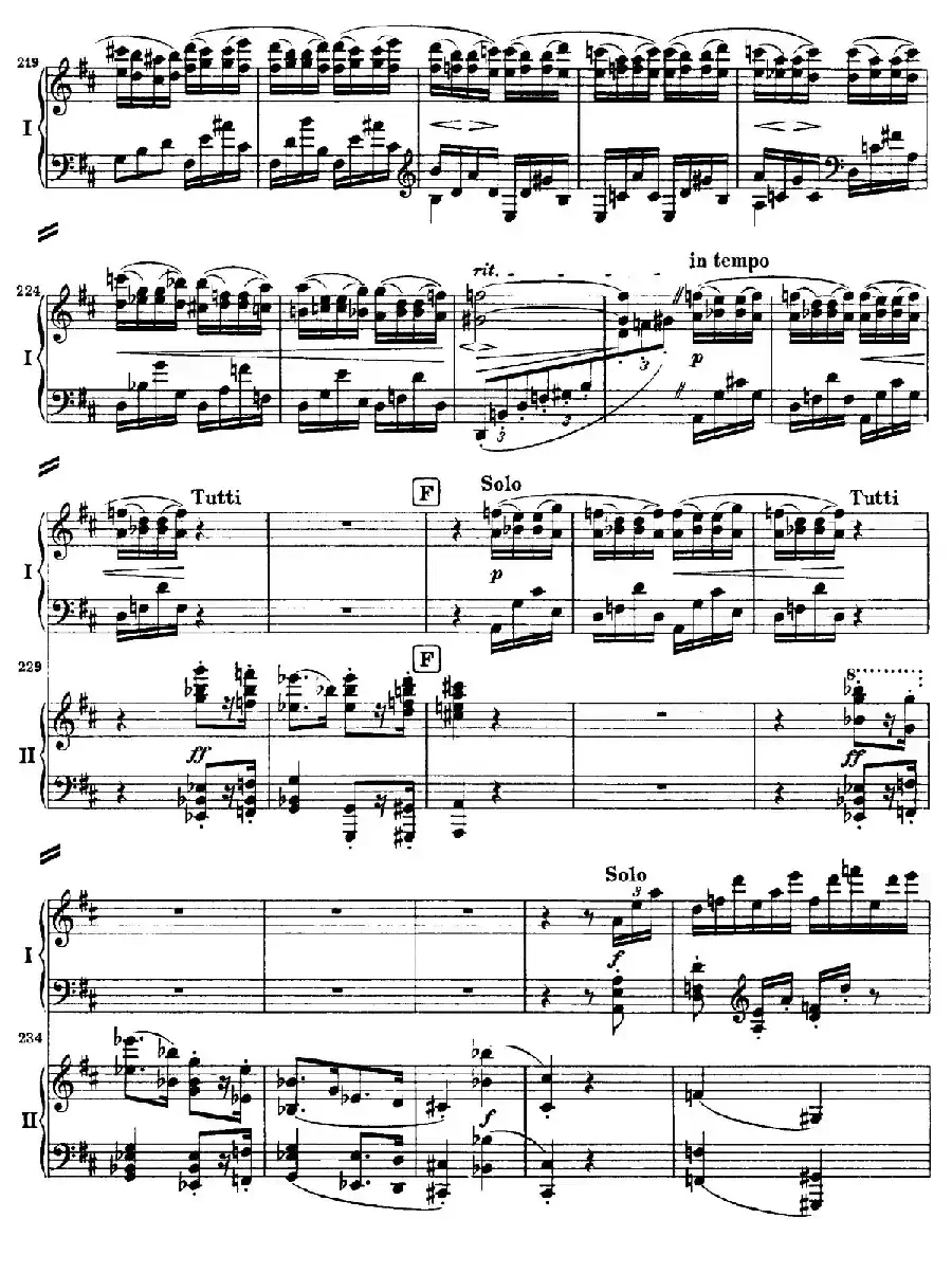 降B大调第二钢琴协奏曲（P81——90）