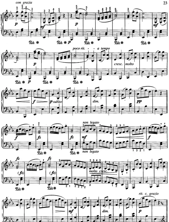 不可不弹的世界钢琴名曲：埃科塞斯舞曲