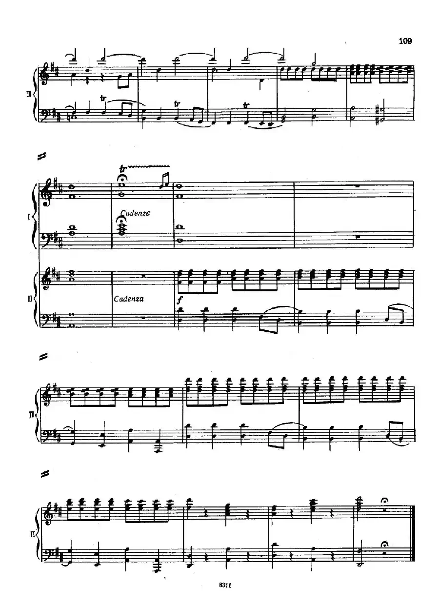 Concerto no 5 K 175 - 2 Piano（Ⅲ）