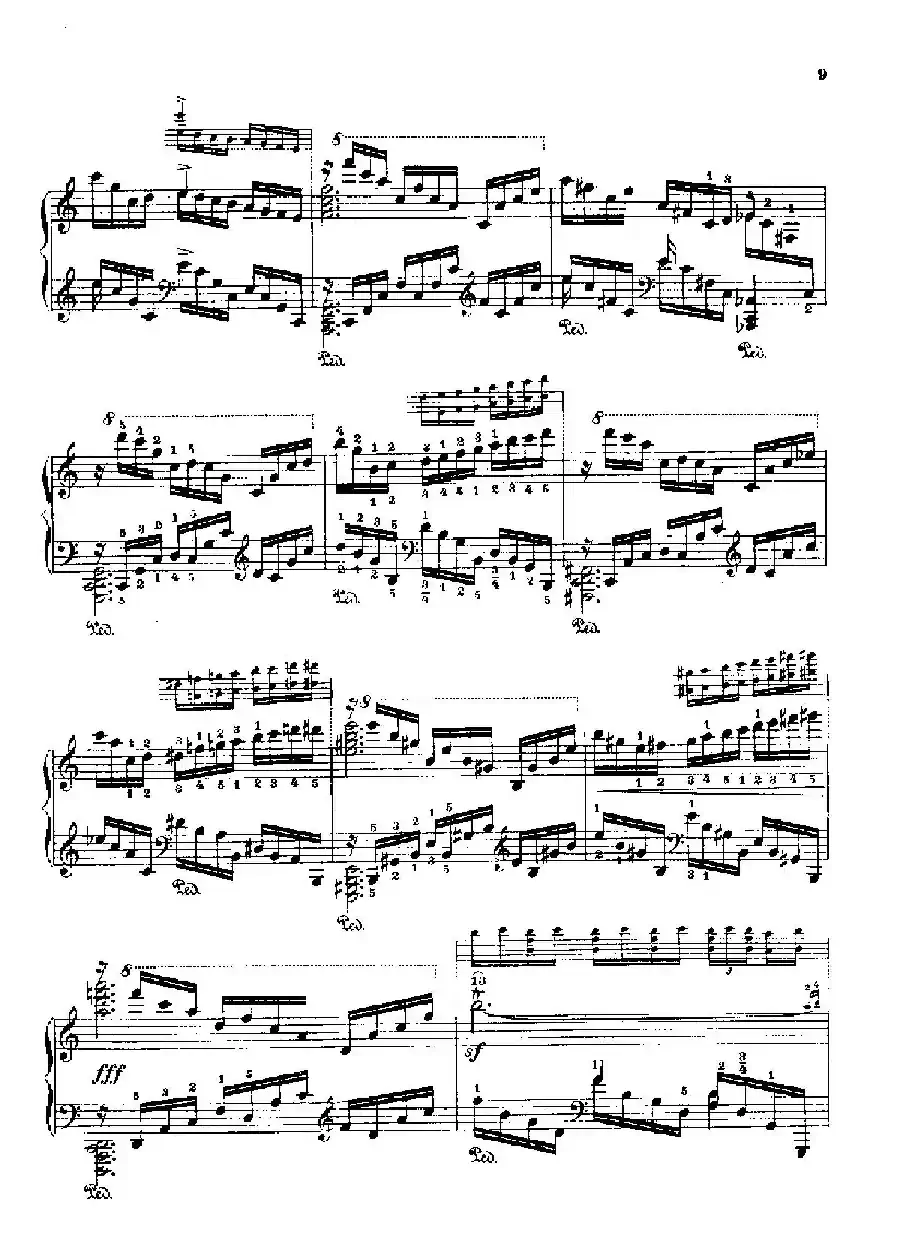53首以肖邦练习曲为素材而作的练习曲（No.1）