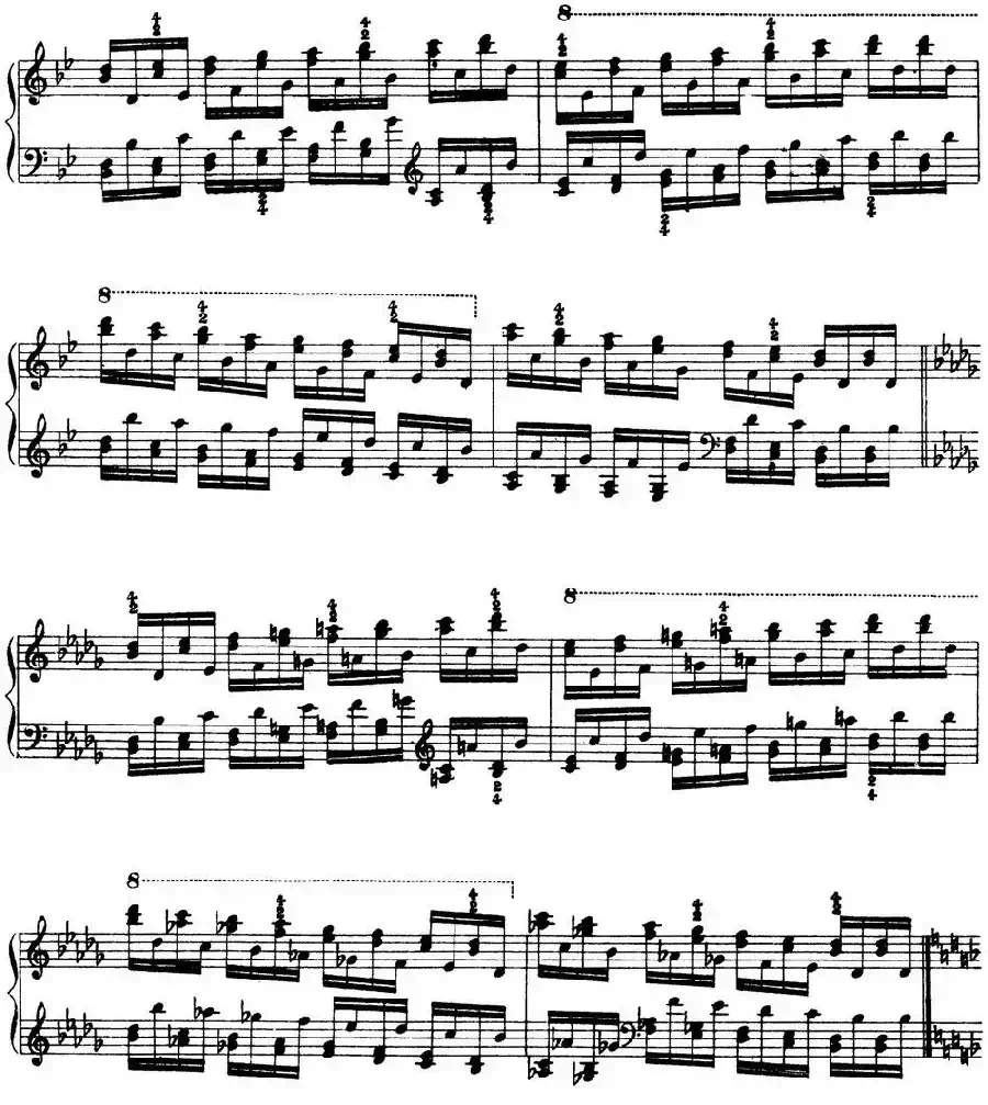 Technical Exercises S.146（李斯特钢琴技巧练习 BOOK Ⅷ）