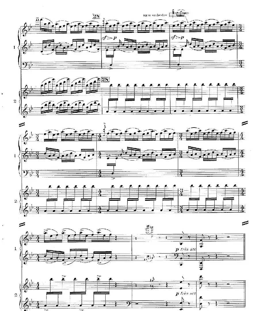 Concerto for 2 Pianos in d Minor（d小调双钢琴协奏曲· 第一乐章）