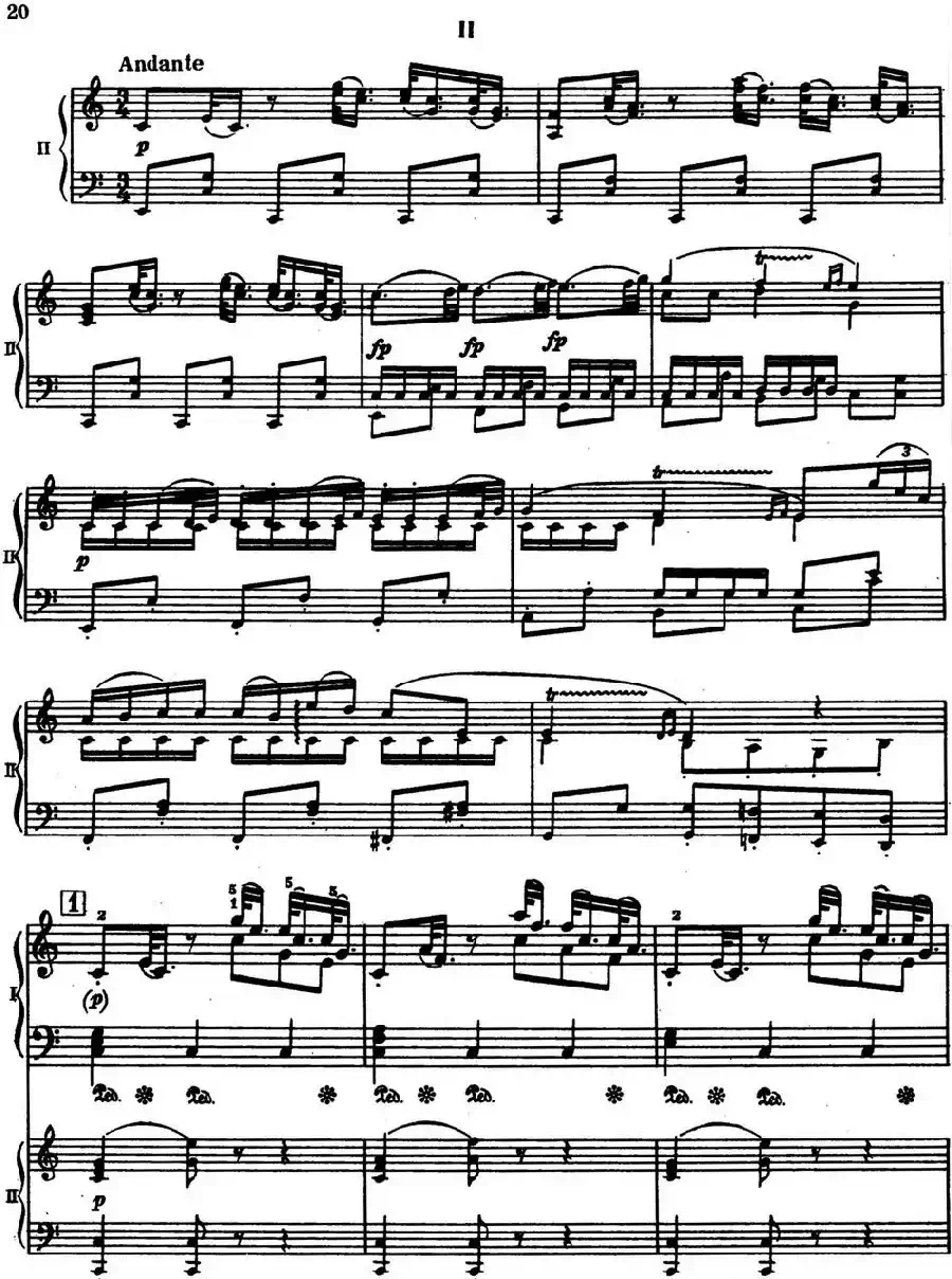 二十八部钢琴协奏曲 No.1