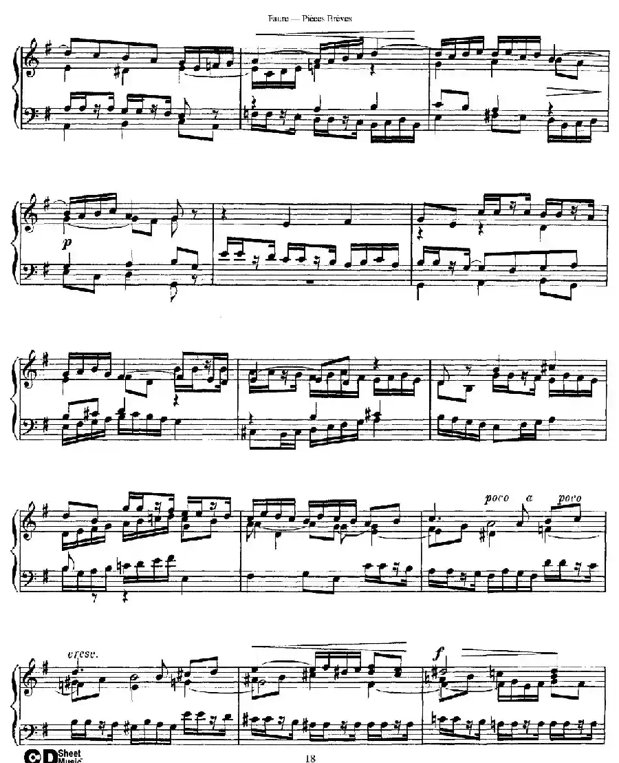 Pieces Breves Op.84（Ⅵ）