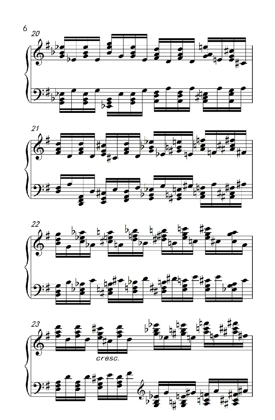 莫什科夫斯基 钢琴练习曲（第三首）