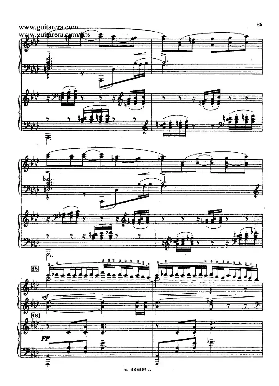 第二双钢琴组曲 Suite for Two Pianos No.2 Op.17（3. 浪漫曲 Romance）