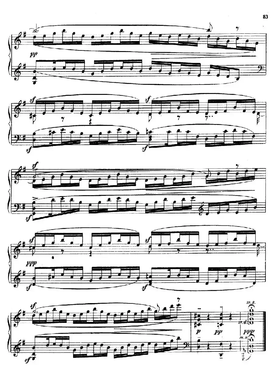 24 Characteristic Pieces Op.36（24首性格小品·15）