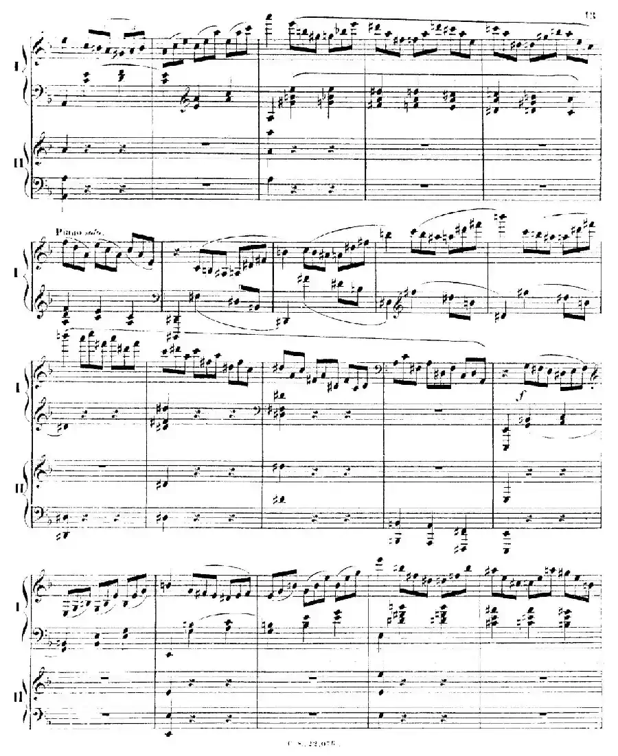 Piano Concerto No.2 in F Major Op.35（F大调第二钢琴协奏曲·Ⅰ·双钢琴）
