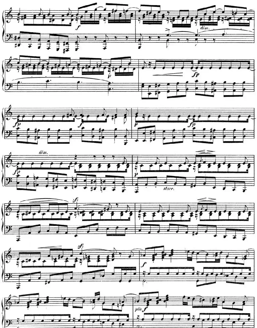 门德尔松无词歌Op.38(NO.5)