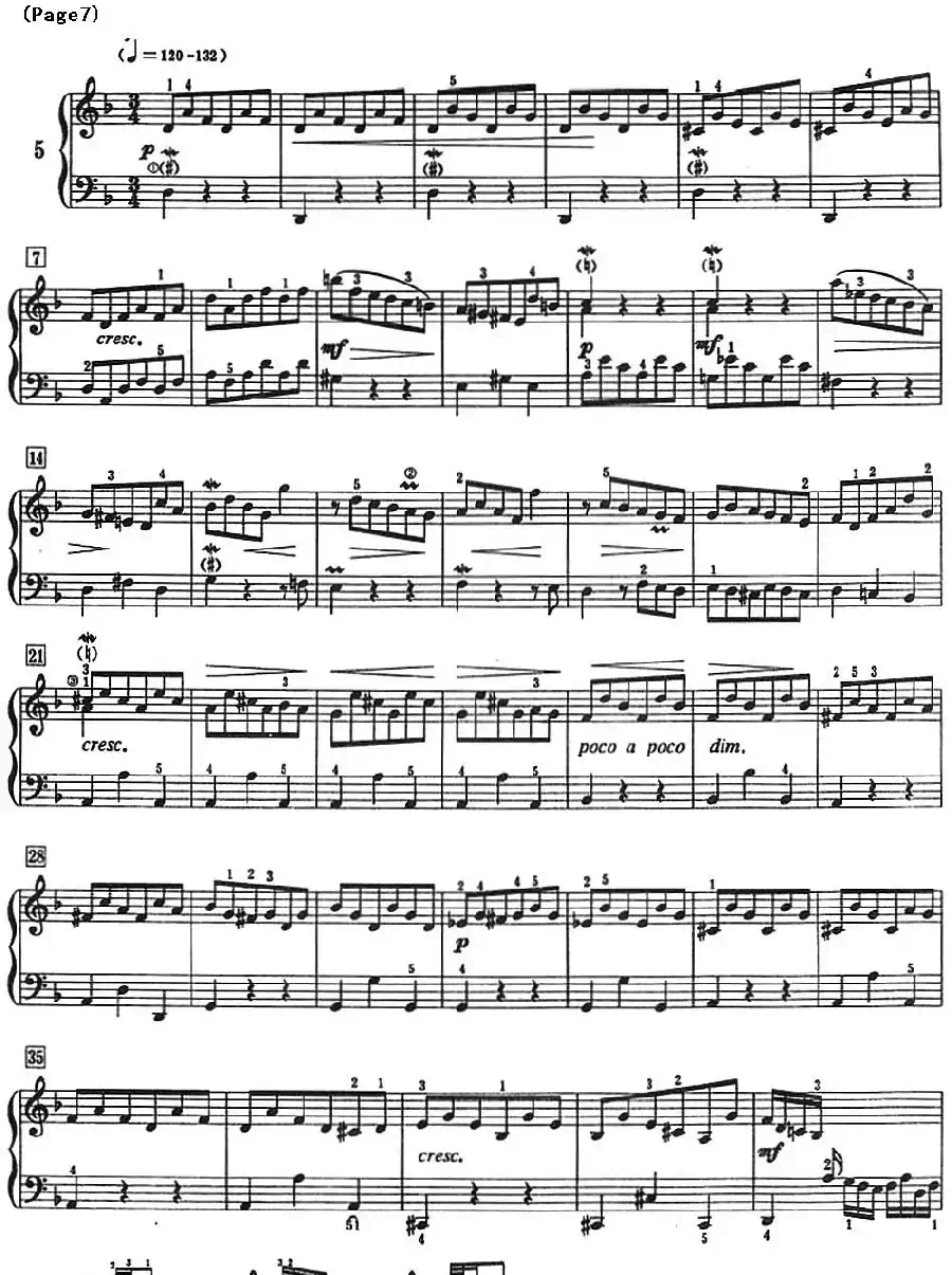 巴赫小前奏曲（NO.5-NO.8）