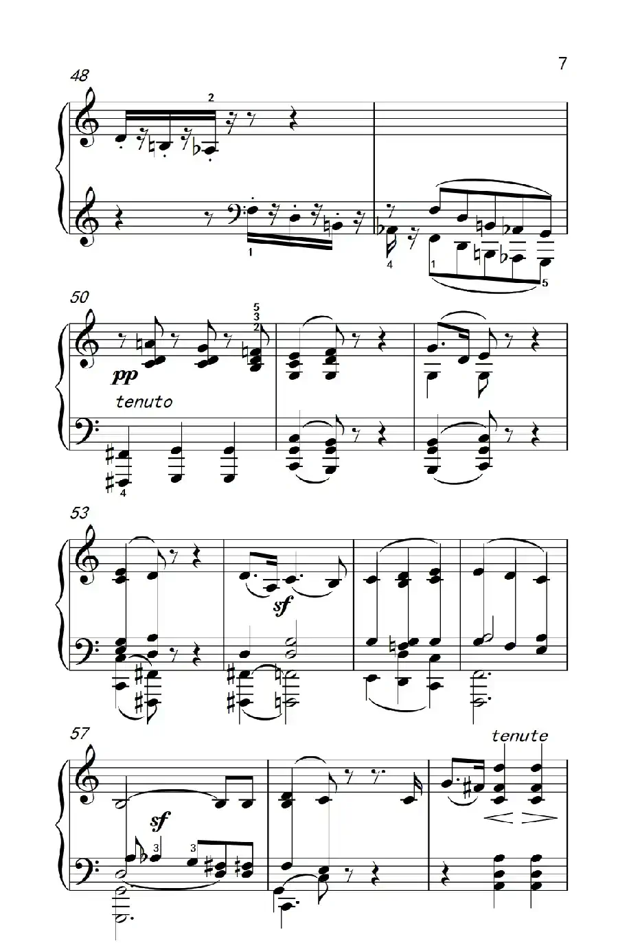 奏鸣曲 Opus 7 第二乐章(贝多芬奏鸣曲集 2)