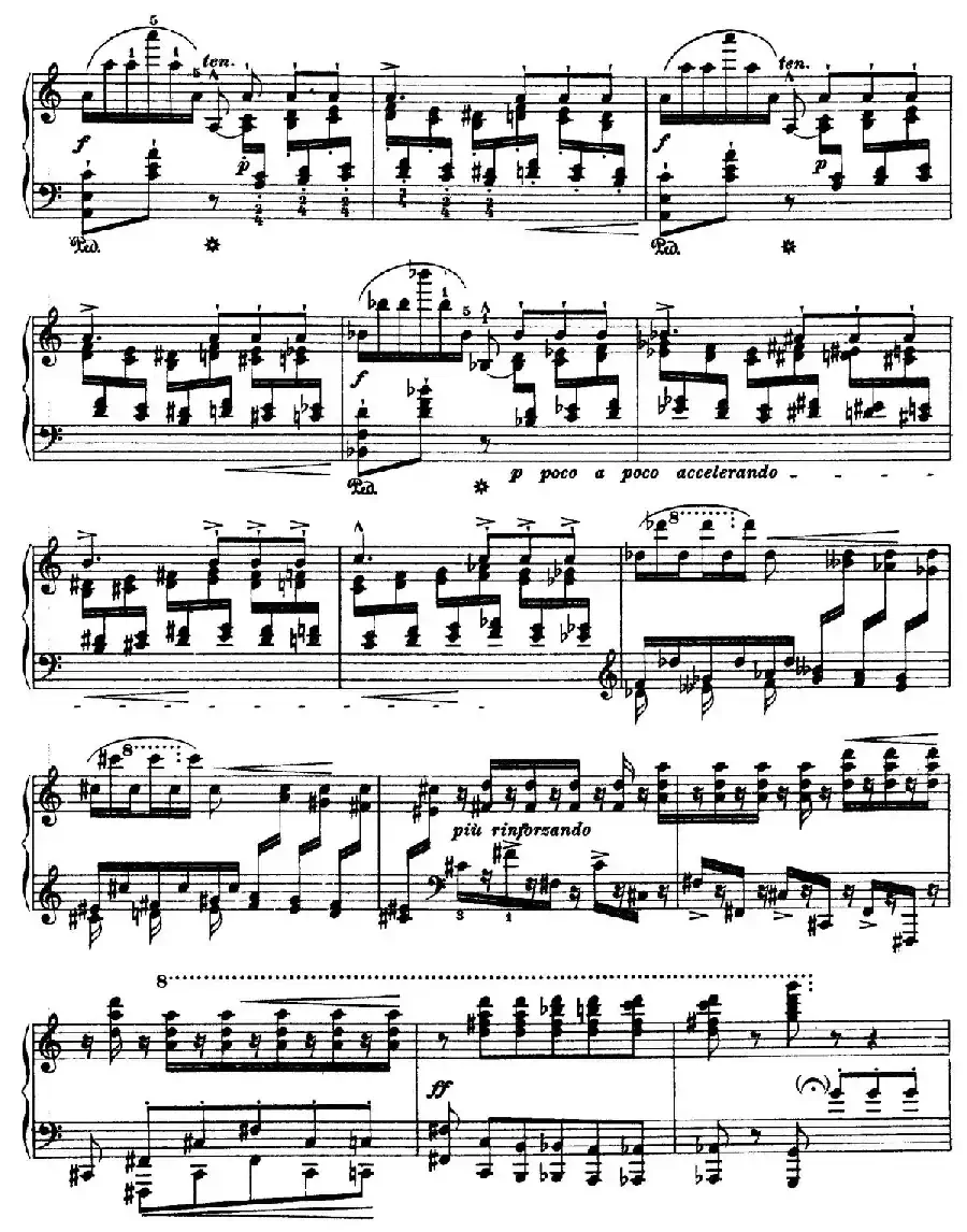 12 Etudes d'execution Transcendante S.139（12首超技练习曲·2）