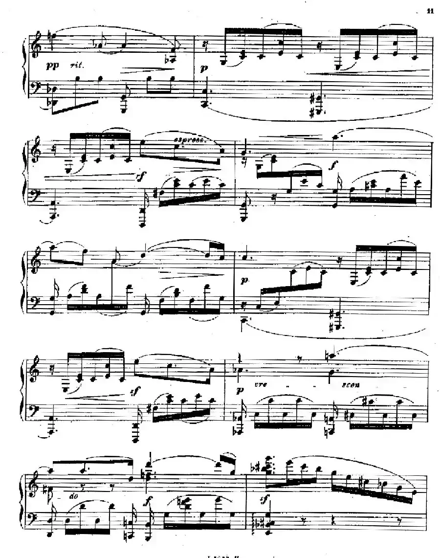 Vier Elegien Op.37（4首悲歌·3）