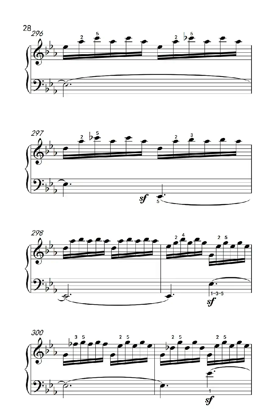 奏鸣曲 Opus 7 第一乐章(贝多芬奏鸣曲集 2)