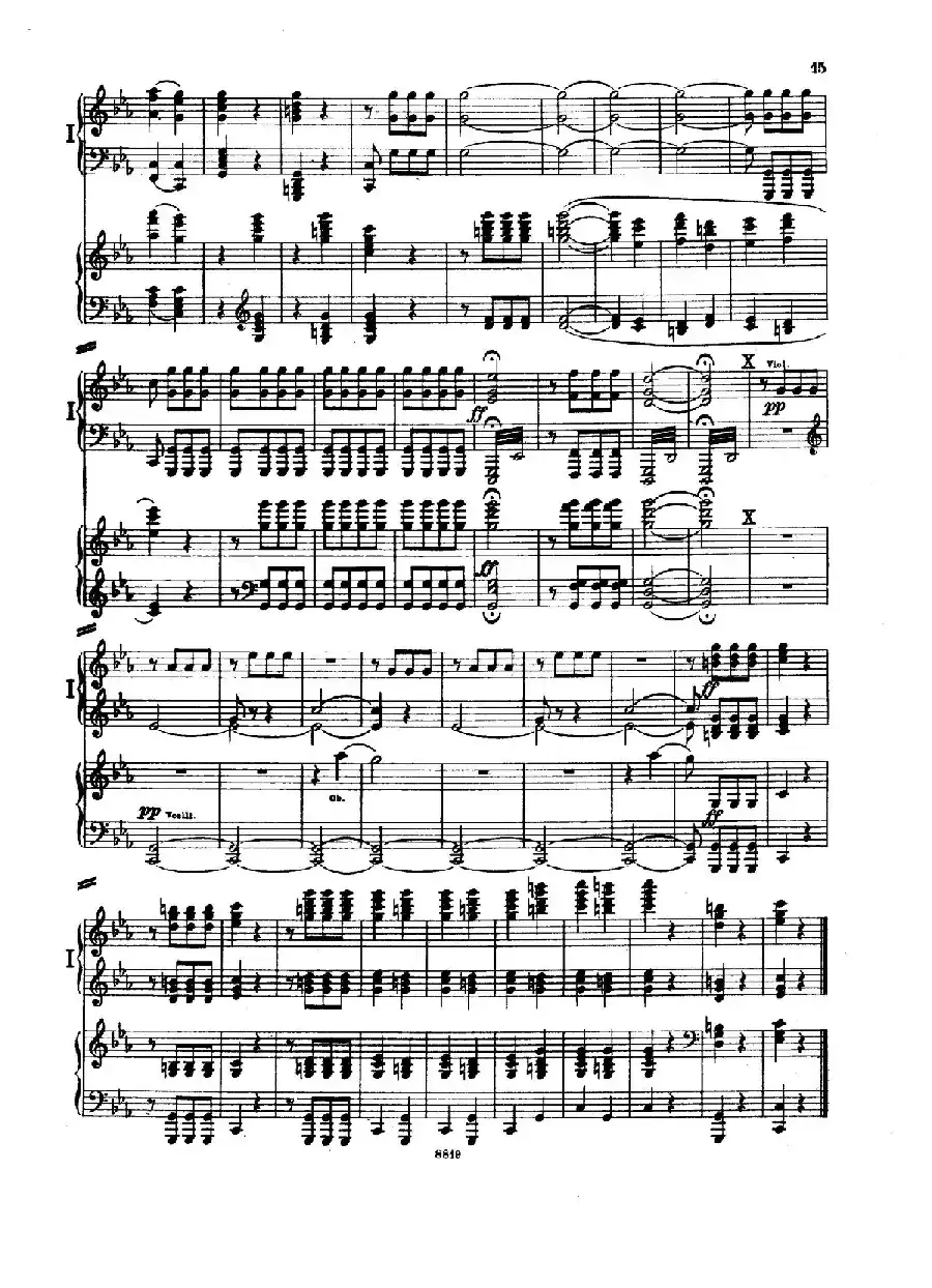 Symphony No.5 in c Minor Op.67（双钢琴版第1——2乐章）