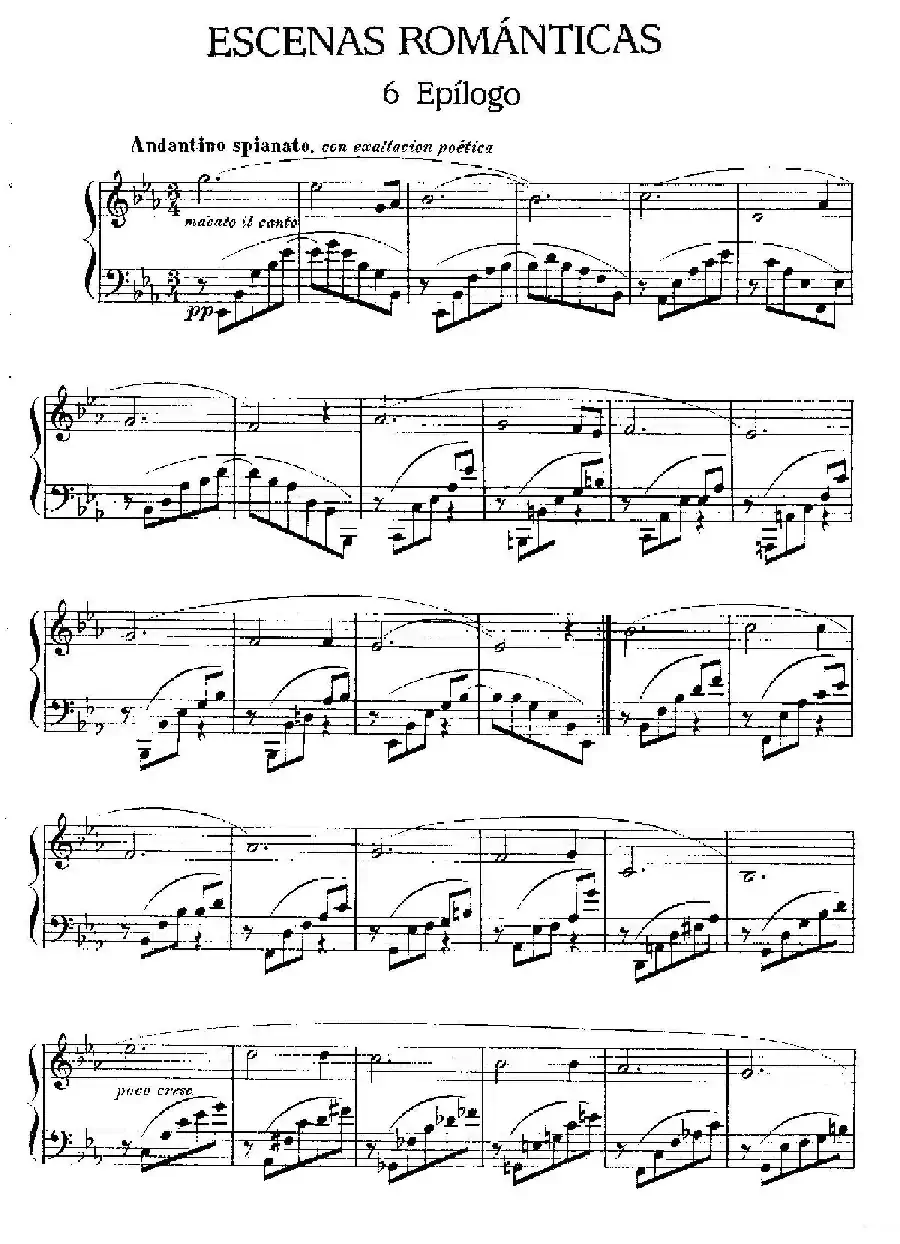 Escenas Románticas（浪漫的场景·6）