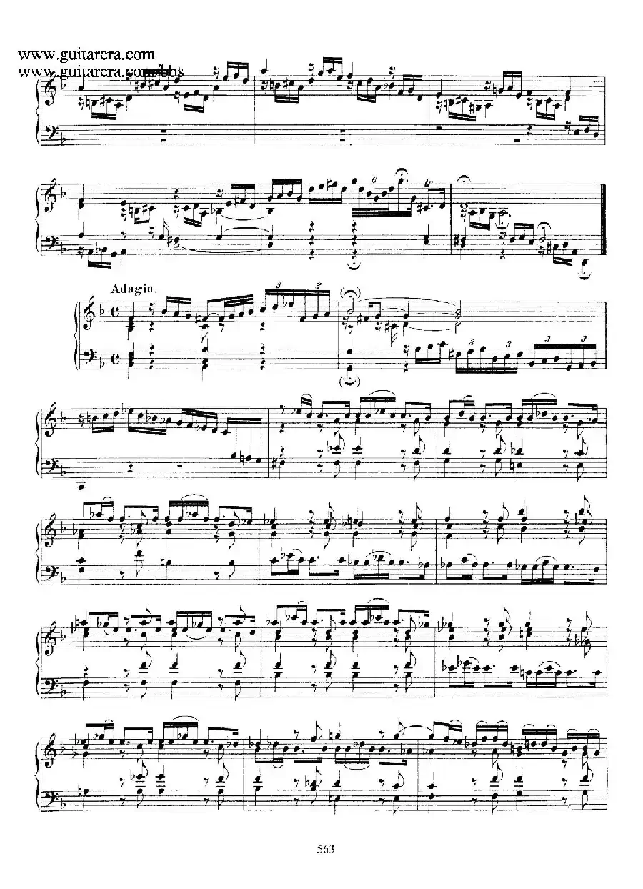 Toccata BWV 913（7首托卡塔·No.4.d小调）