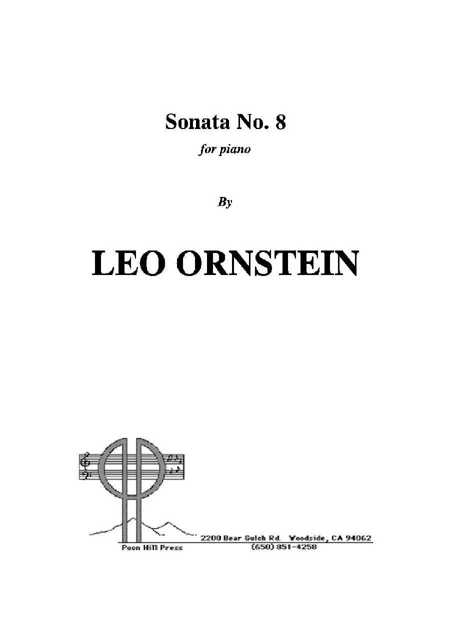 Piano Sonata No.8（第八钢琴奏鸣曲）（1）