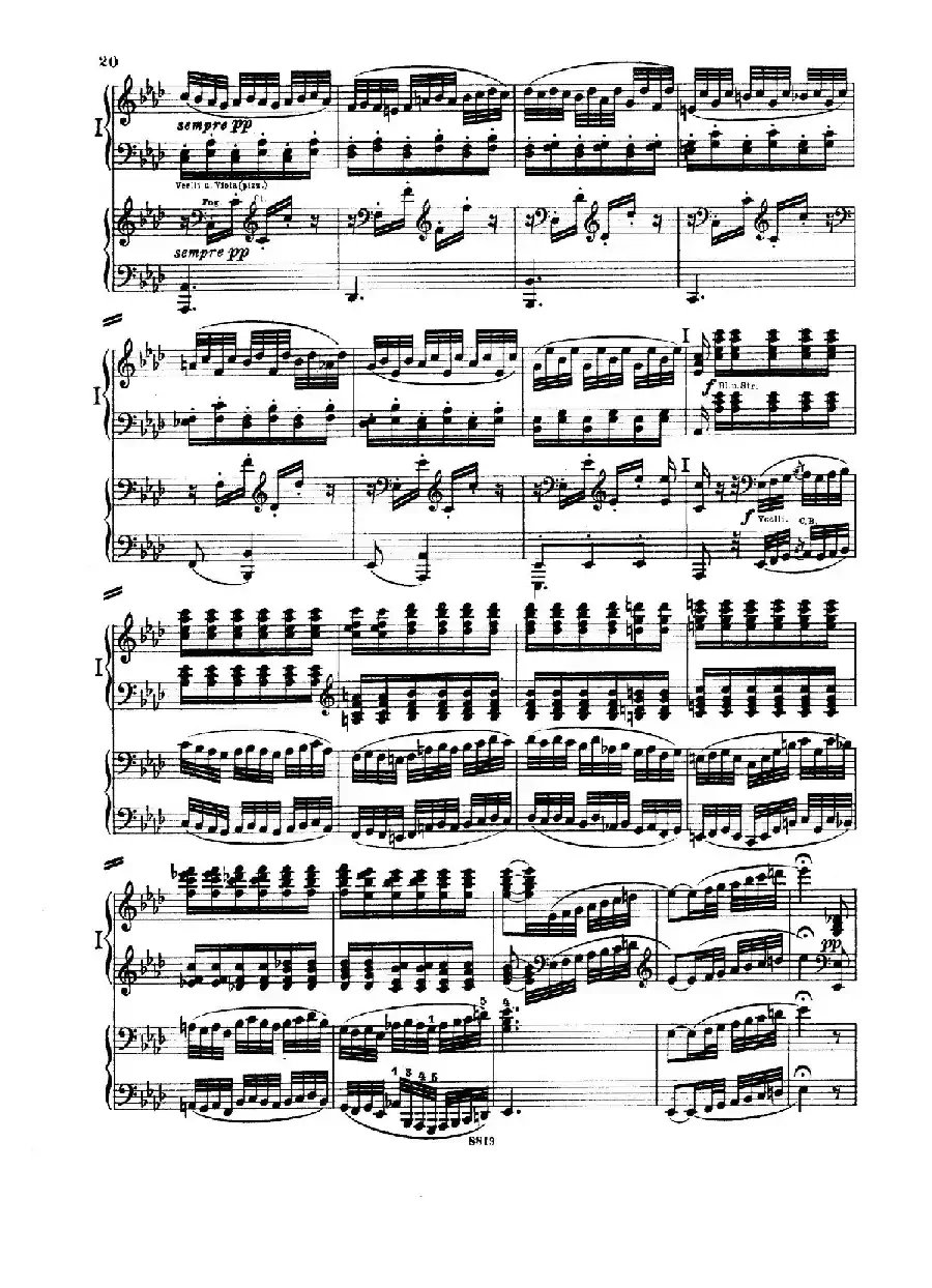 Symphony No.5 in c Minor Op.67（双钢琴版第1——2乐章）