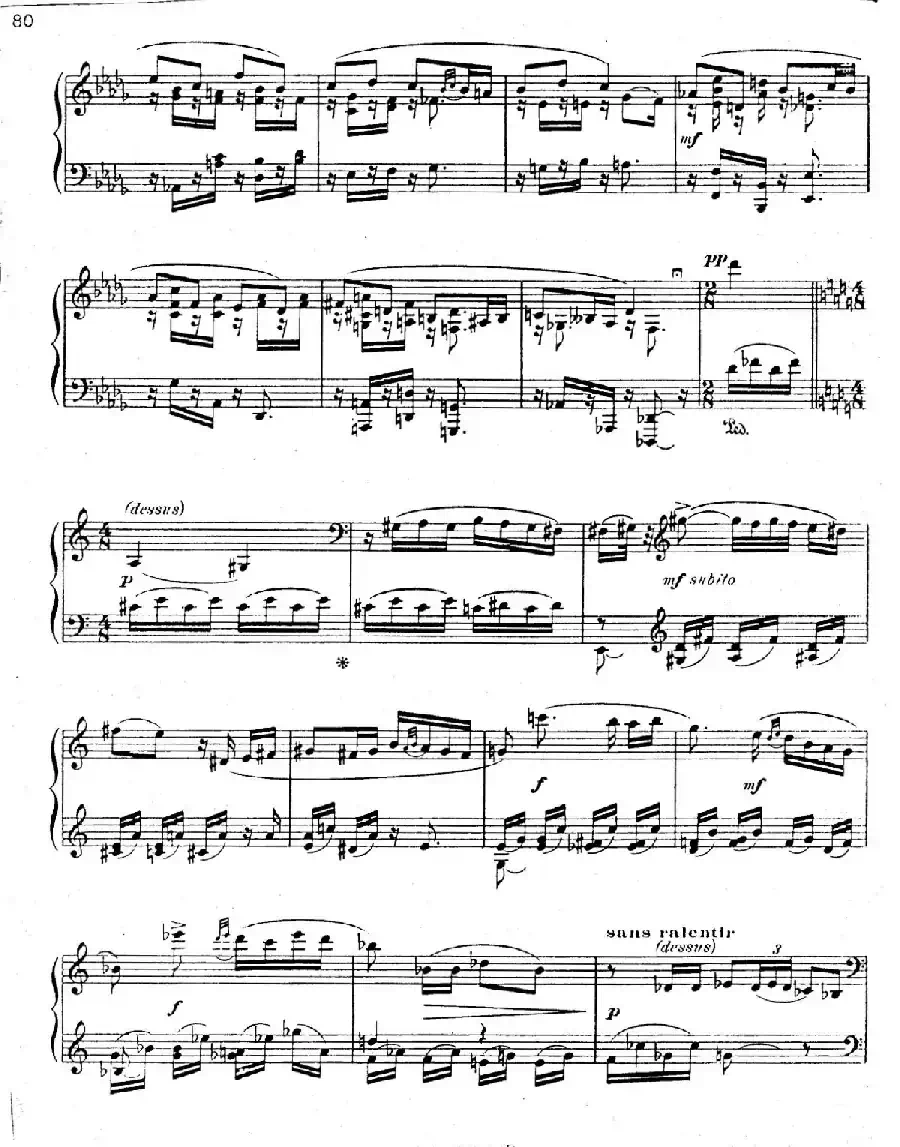 2 Intermezzos（2首间奏曲·2）
