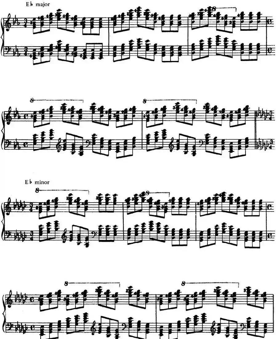 Technical Exercises S.146（李斯特钢琴技巧练习 BOOK Ⅻ）