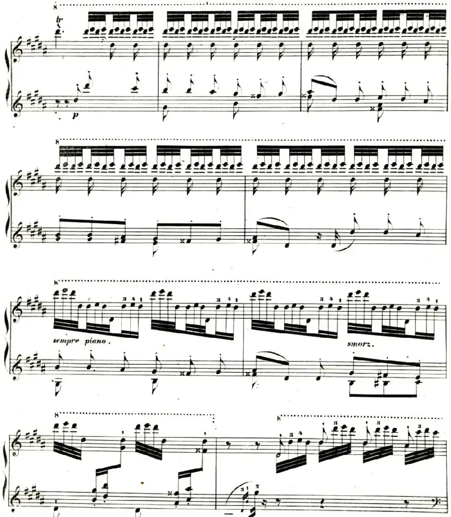 李斯特帕格尼尼大练习曲3