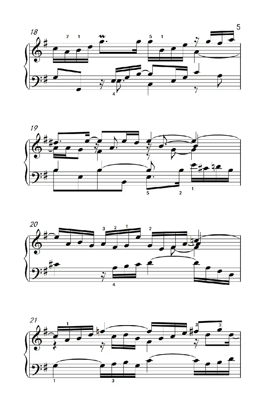 第八级2.阿勒曼德舞曲（中央音乐学院 钢琴（业余）考级教程 7-9级）