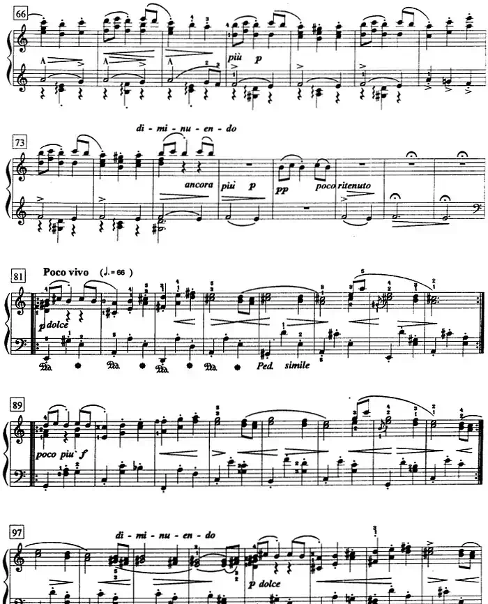 钢琴教程第八级 中外乐曲（富里安特舞曲）