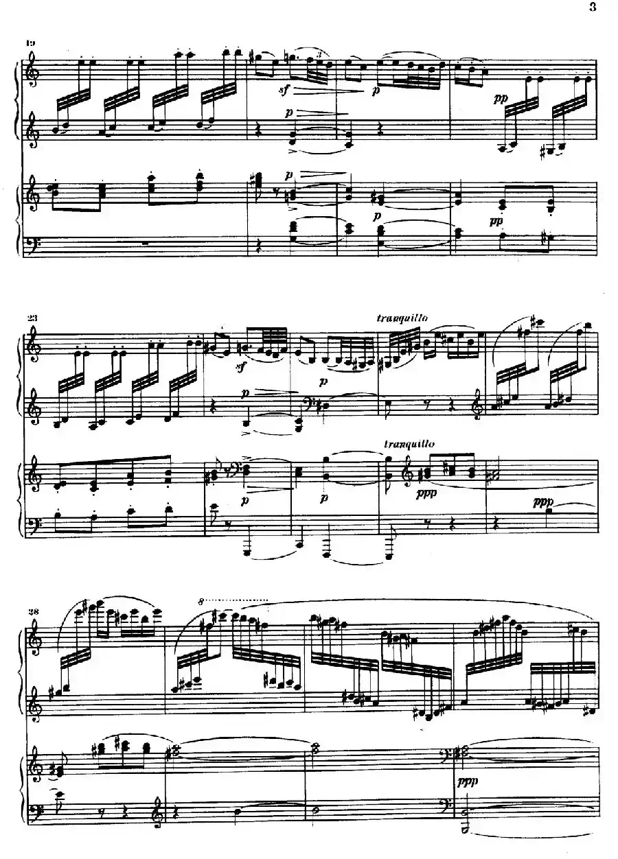Introduction et Rondo Capriccioso Op.28（引子与随想回旋曲·双钢琴）