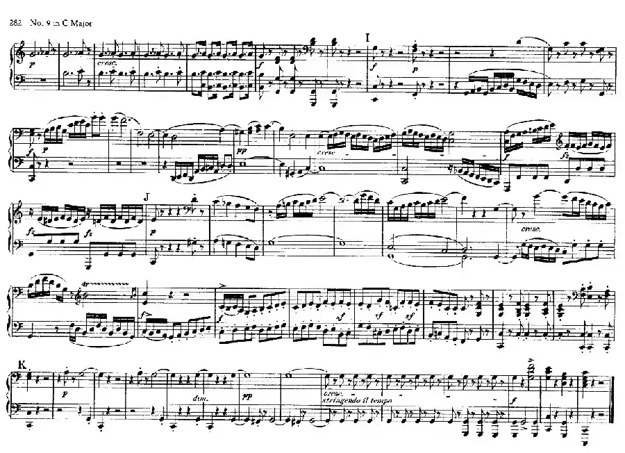 String Quartet No.9 in C Major Op.59-3 - 4 Hands（C大调第九弦乐四重奏·四手联弹）