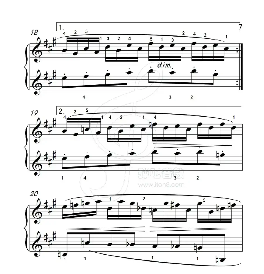 练习曲 40(克拉莫钢琴练习曲60首)