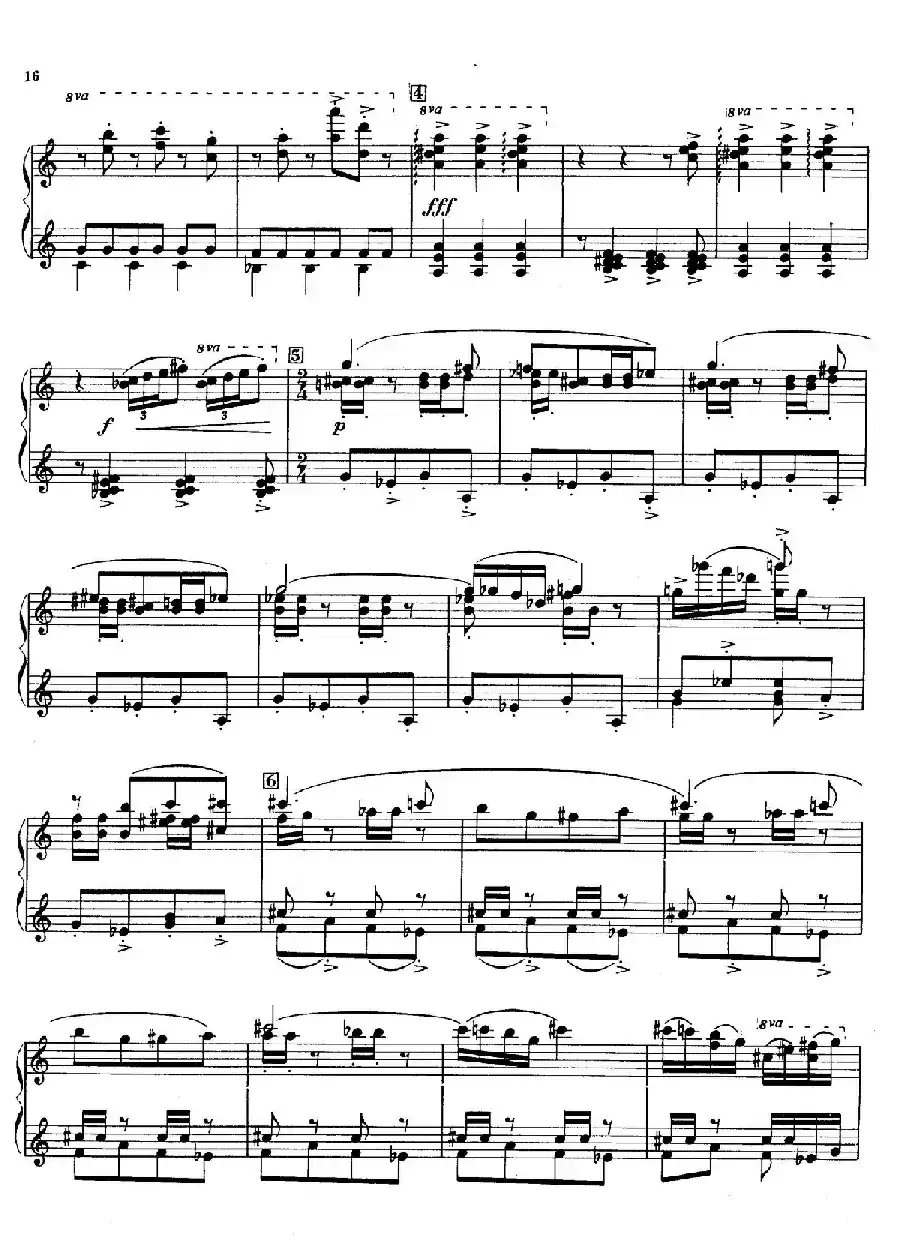火鸟组曲 Firebird Suite（拉夫林改编钢琴独奏版）