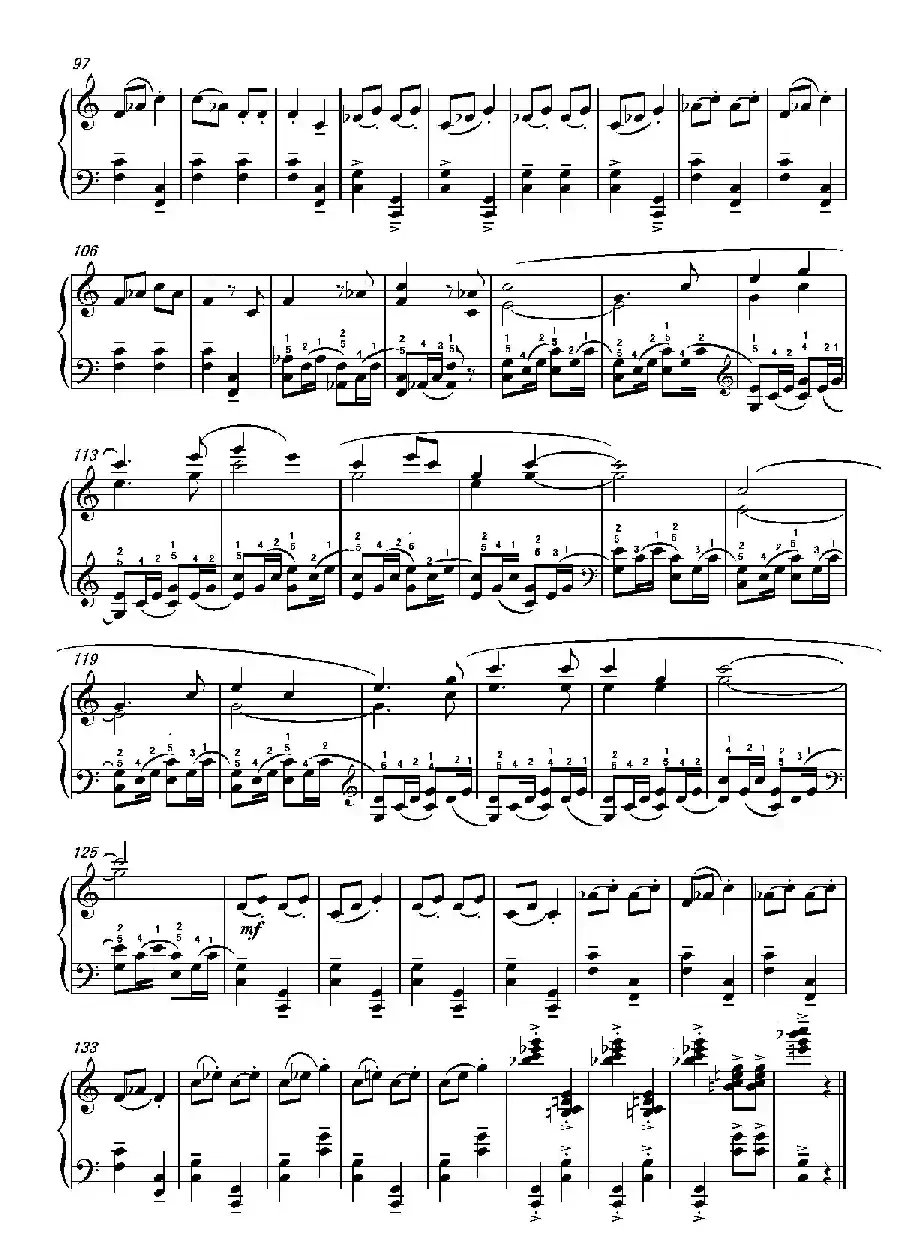 第14钢琴奏鸣曲  Piano Sonata NO.14‘Sonatine’（小奏鸣曲）