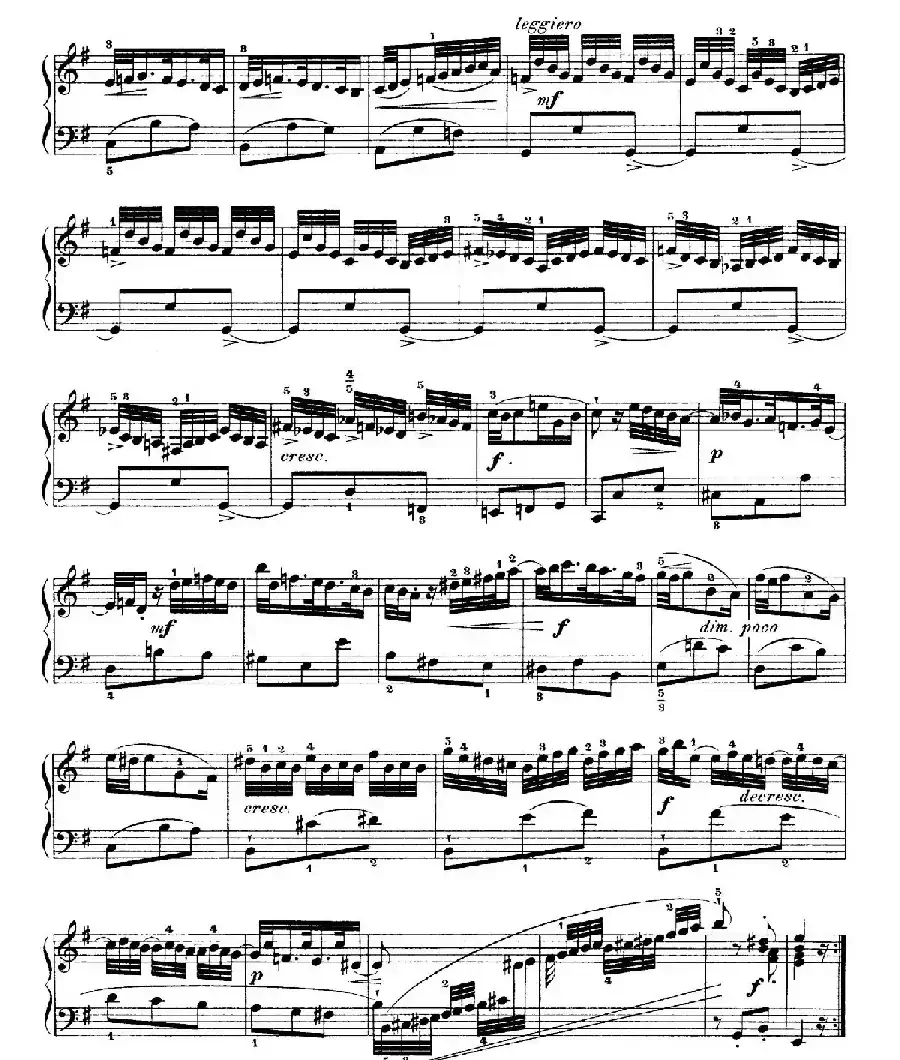 Six Partitas BWV 825-830（6首帕蒂塔·6）