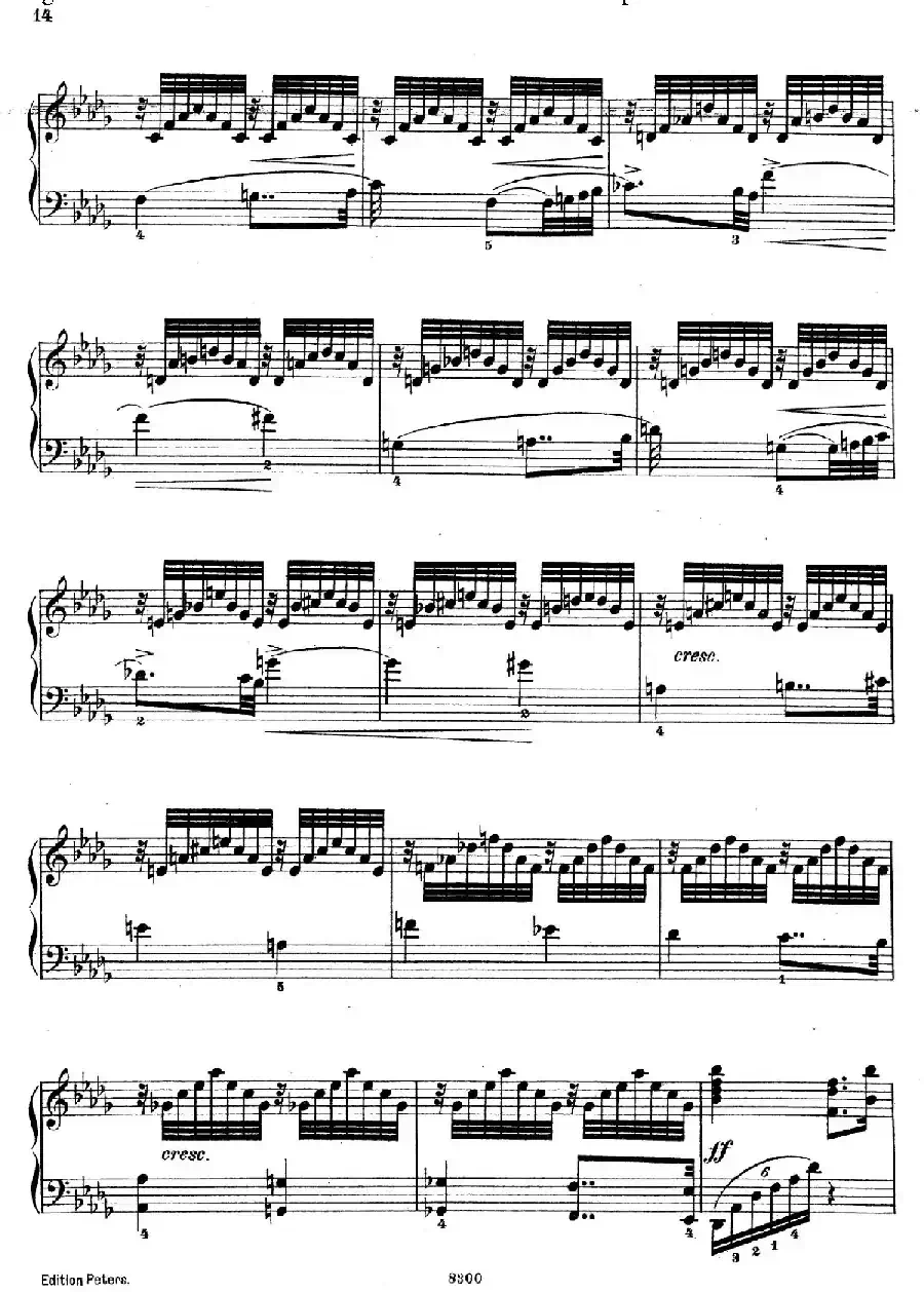 Six Pieces Op.32（6首小品·3. 春之声）