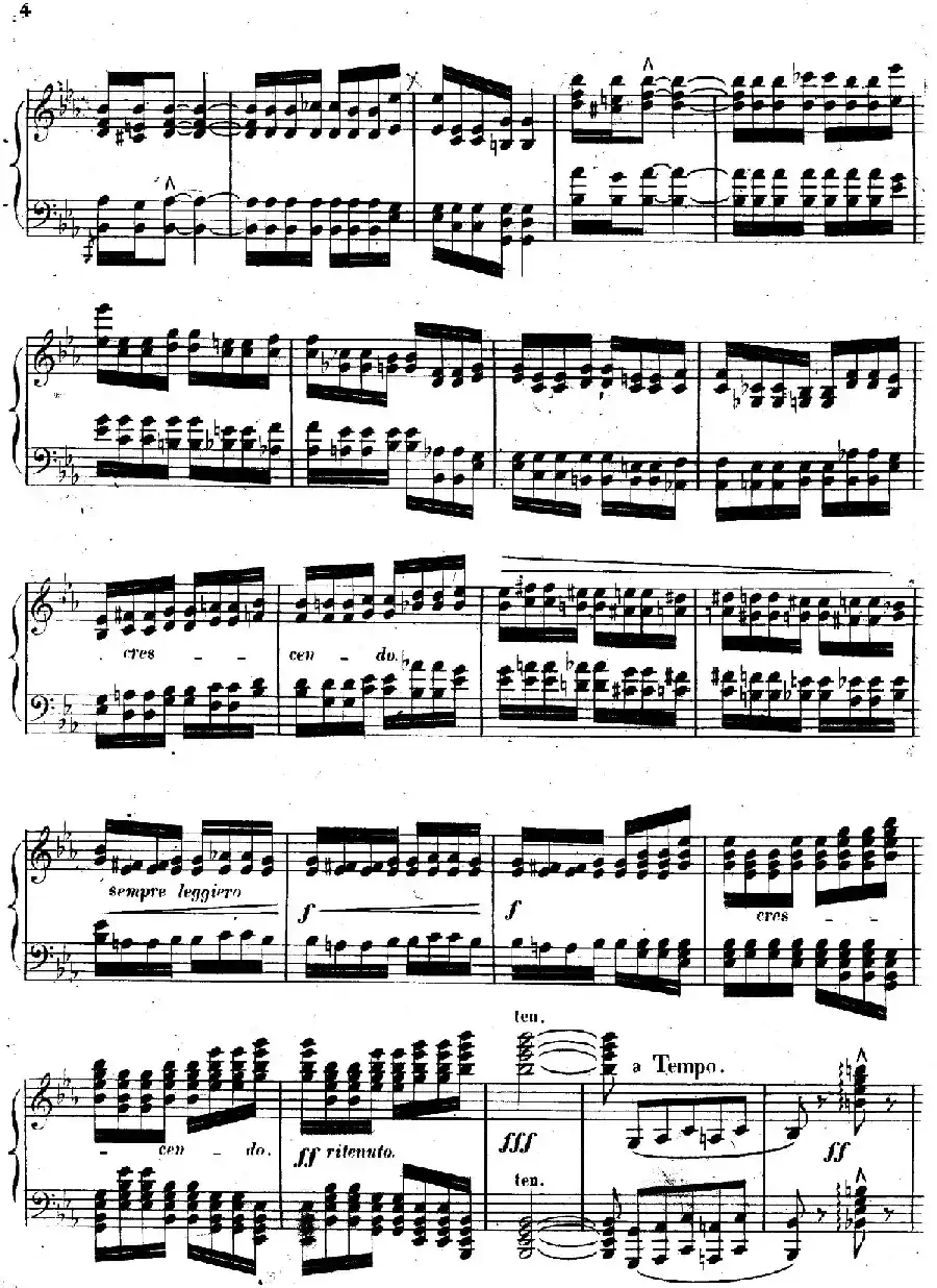 Caprice Etude de Concert