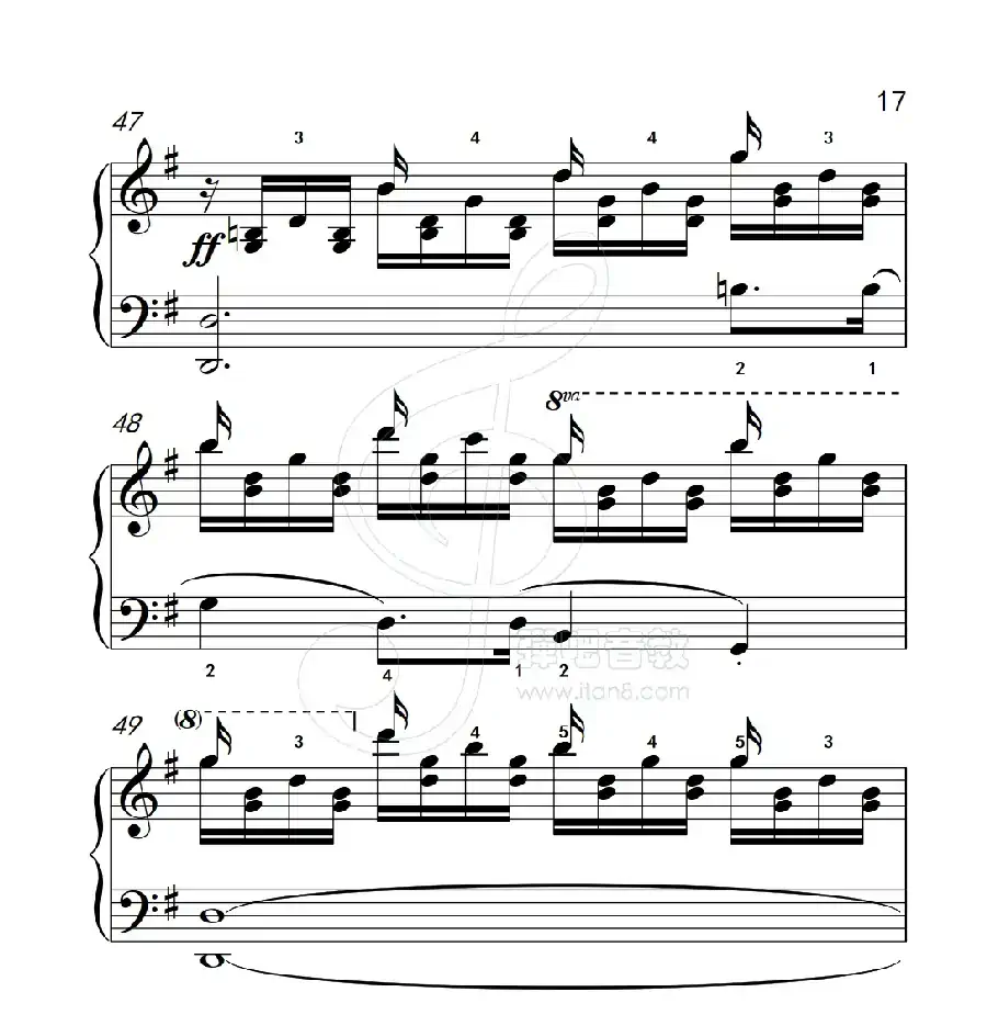 练习曲 54（克拉莫钢琴练习曲60首）