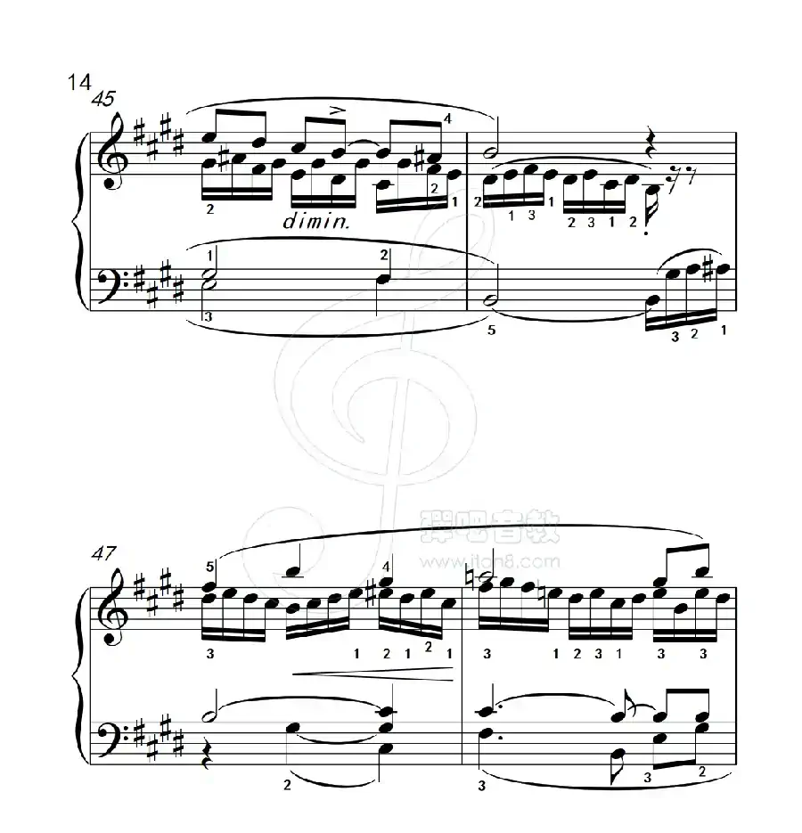 练习曲 56（克拉莫钢琴练习曲60首）