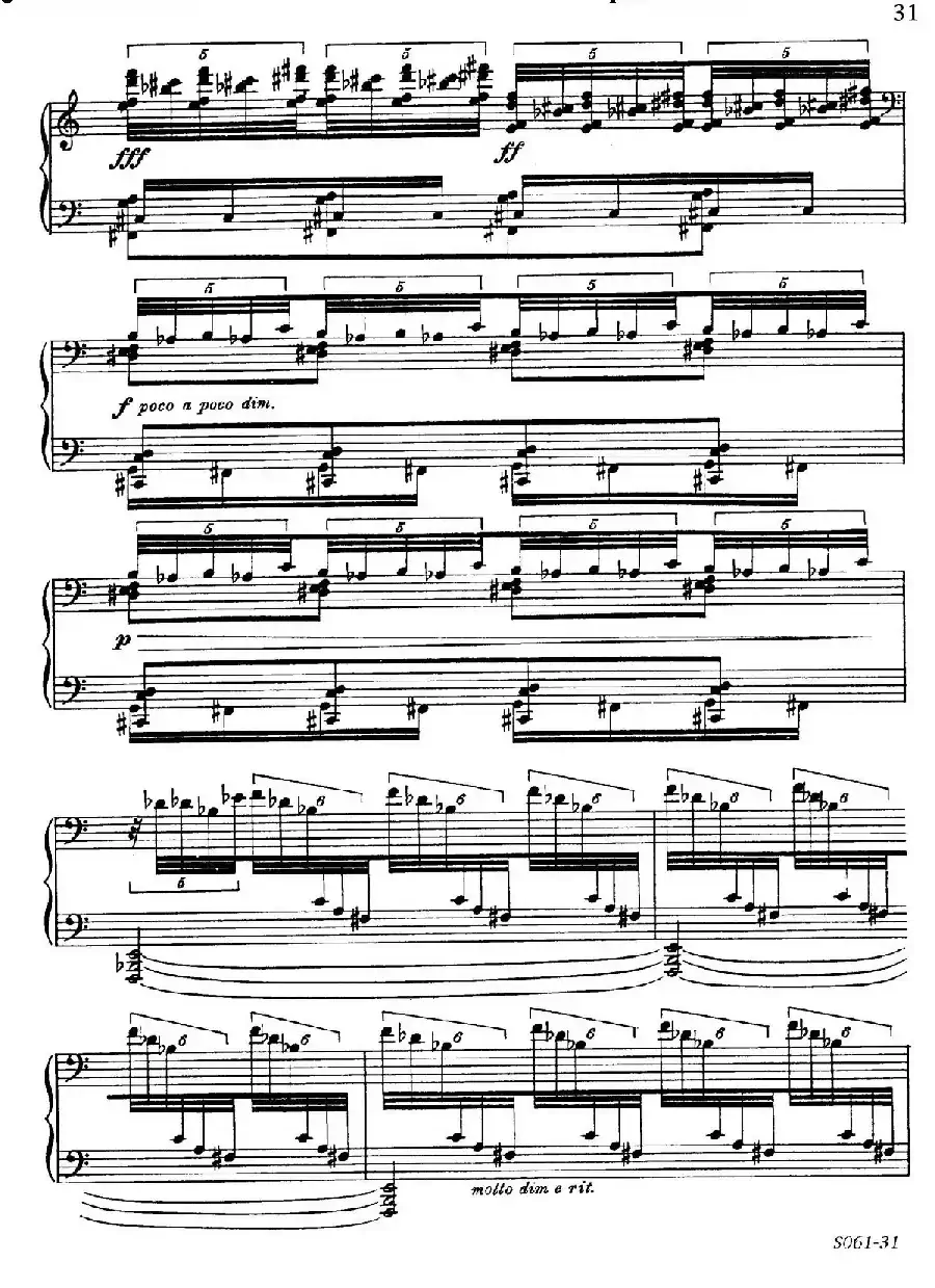Poems of 1917 Op.41（1917之诗 8. 战争）