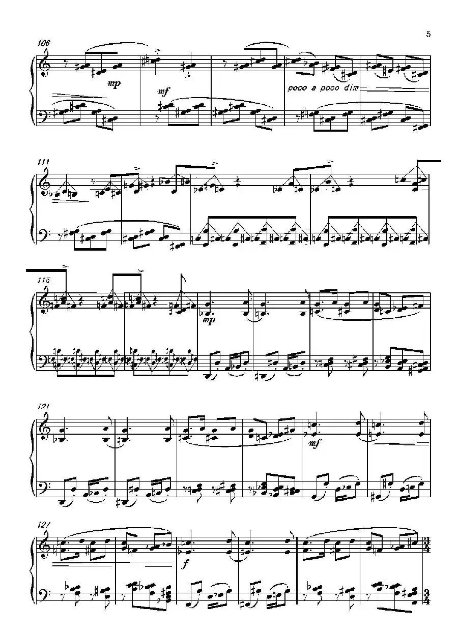 第4钢琴奏鸣曲Piano Sonata No.4（第一乐章）