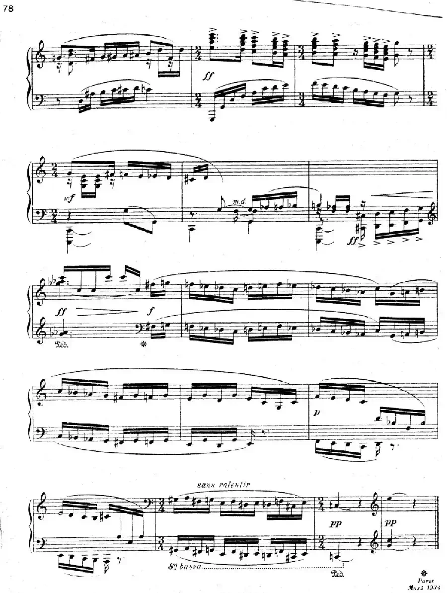 2 Intermezzos（2首间奏曲·1）