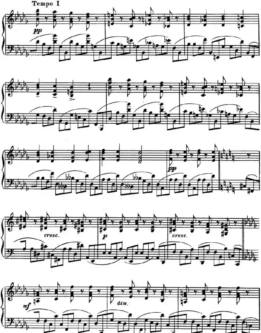 斯克里亚宾 钢琴练习曲 Op.8 No.7 Alexander Scriabin Etudes