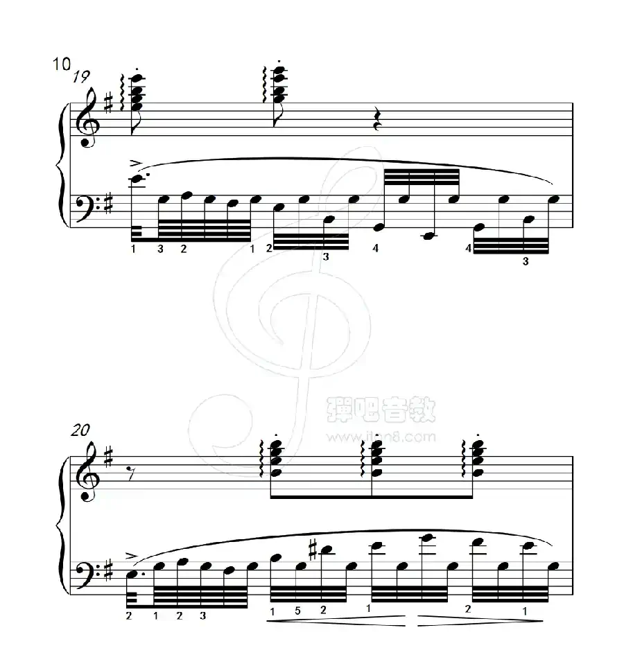 练习曲 58(克拉莫钢琴练习曲60首)