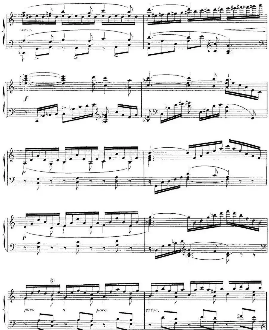 福雷13首船歌：Barcarolle No·9 in A min, Op·101