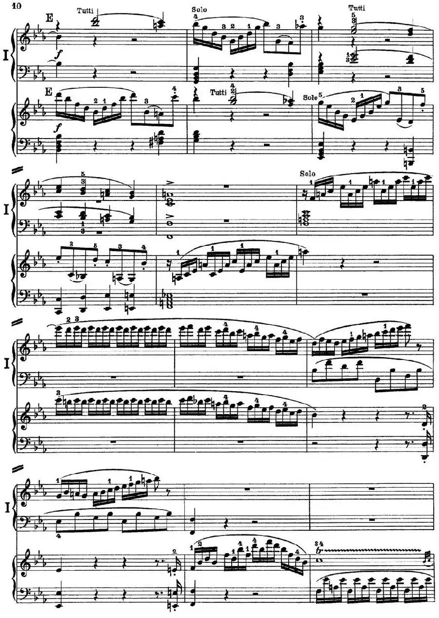 二十八部钢琴协奏曲 No.10（P1-15）