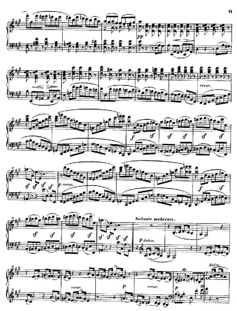 Quartet No.14（升c小调第十四弦乐四重奏钢琴版）