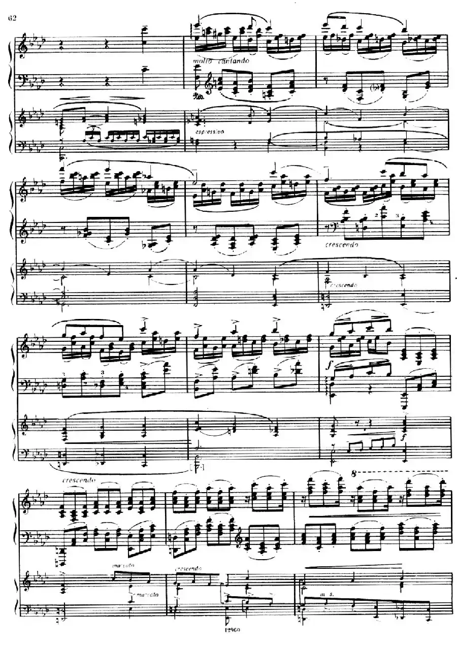 Piano Concerto No.2 in c Minor Op.50（c小调第二钢琴协奏曲·Ⅱ·双钢琴）