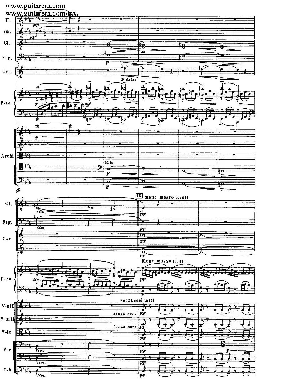 c小调第二钢琴协奏曲 Op.18（总谱·P37——45）