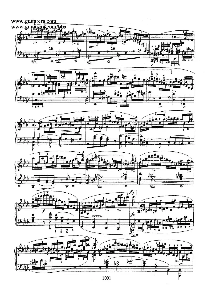 Piano Concerto No.2 in f Minor Op.21（f小调第二钢琴协奏曲·钢琴独奏版）
